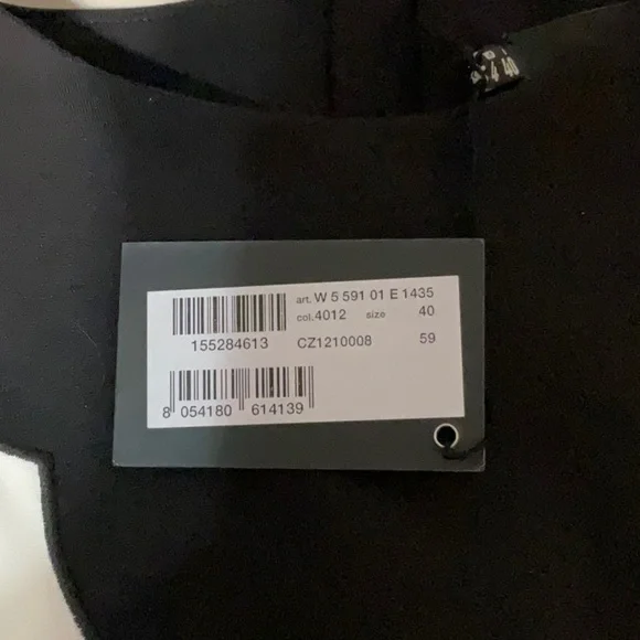 Love Moschino Scalloped Mini Dress Size 4 NWT - Picture 6 of 7